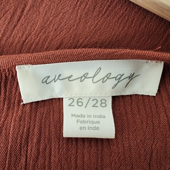 Embroidered Tunic Dress Top Blouse Arla Embroidery Size 26 28 (3X) Amber Boho - Picture 10 of 12